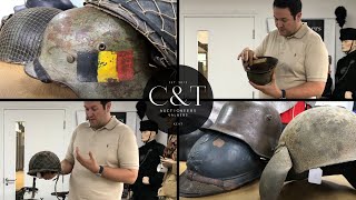 WW2 Steel Helmets  Fine Militaria Auction Preview [upl. by Winola]