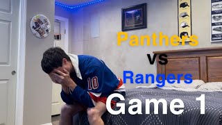 Rangers Fan Reaction  Panthers vs Rangers Game 1 ECF 2024 NHL Playoffs Dreadful Performance… [upl. by Bruckner]