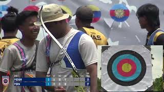 PODIUM vs PDRM  Recurve Men Team Final  KMK2024 Siri 2 [upl. by Aissatsan857]