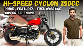 Hi speed Cyclone 250cc Review  Price  Fuel Average  Car Cop [upl. by Rafaela]