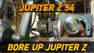 BORE UP JUPITER Z 54 HARIAN LINER STD [upl. by Yrogreg]