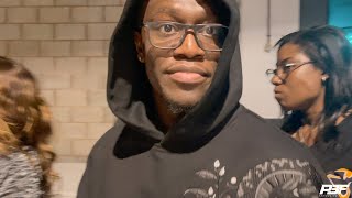 DEJI REACTS TO KSI LOSING TO TOMMY FURY [upl. by Larred]