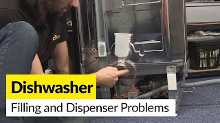 How to Diagnose Filling and Dispenser Problems in a Dishwasher [upl. by Garlan]