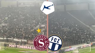 Servette FC vs FC Zürich  Stadion Vlog  WICHTIGER AUSWÄRTSSIEG UM DIE PLAYOFFS  FANPROTEST😯 [upl. by Mable]