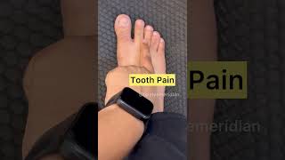 Single Best Acupressure Point For Tooth Pain Stomach Pain Gastric Pain  Twelve Meridian shorts [upl. by Ardiedak68]