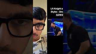 I am watching wwe smackdown la knight attacks aj styles from behind [upl. by Phyllys]