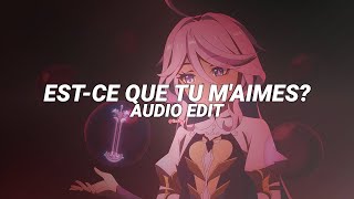 estce que tu maimes spedup  maître gims edit audio [upl. by Aneehsit181]