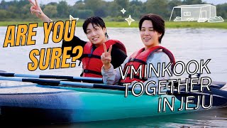 Are you sure Jimin amp Jungkook Travel Vlog [upl. by Yelyah]