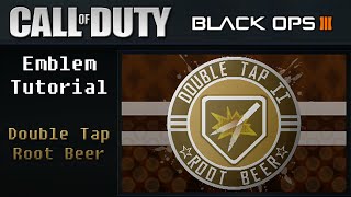 Trigger Finger  Double Tap CoD BO3 PerkaCola Emblem GuideTutorial [upl. by Lavinia487]