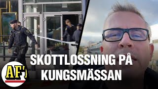 Skottlossning i köpcenter – en person skjuten [upl. by Jadd]