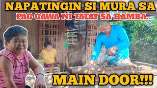 GANITO ANG DISKARTENG GINAWA NI TATAY PARA SA HAMBA NG BAHAY NI MURA MAIN DOOR [upl. by Yojal]