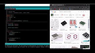 ARDUINO NANO  DISPLAY 2 DIGITOS  ANODO COMUN [upl. by Tiemroth]