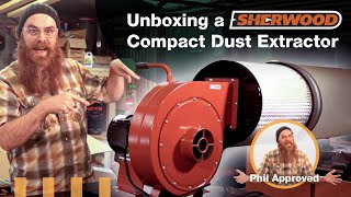 Phil Unboxes the Mighty Sherwood FM300MC  The Compact Dust Extractor Thats Big on Power [upl. by Avah464]