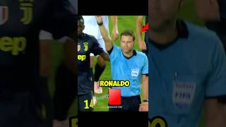 quotWhy Did Ronaldo Get a Red Card 😲😲 [upl. by Yelkrab]