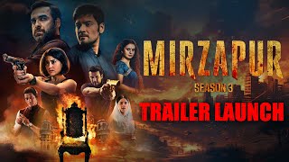 LIVE  MIRZAPUR 3 Trailer Launch  Pankaj Tripathi Ali Fazal Farhan Akhtar Vijay Varma amp Others [upl. by Neyr372]