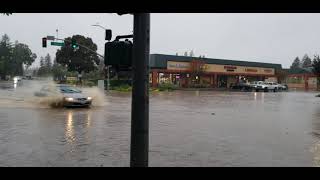 Flooding in Rohnert Park Ca [upl. by Chon949]