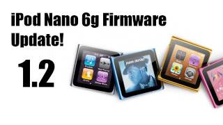 iPod Nano 12 Firmware Update [upl. by Annairol193]