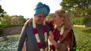 Linda Swain Renews Vows “Hindu Style” with Ian Swain at Raj Vilas in Jaipur [upl. by Khichabia]