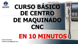 🛠️01 CURSO paso a paso de CENTRO MAQUINADO CNC nearshoring cncsoftware cncmachine training [upl. by Natehc]