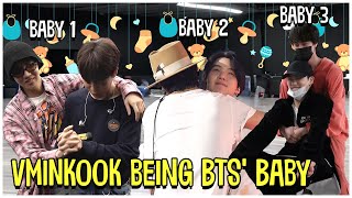 BTS VMINKOOK Being Bangtans Forever Babies [upl. by Odrick]