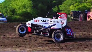 USAC Weekly Warmup June 27 2017 Put amp Illinois Midget Wknd Edition [upl. by Hereld]