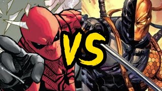 Quien ganaríaquot Spiderman Asesino VS deathstroke shorts marvel dc tbt comisc blackadam goku [upl. by Eca906]