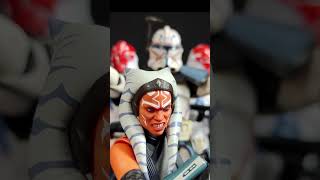 Ahsoka posing update action display shfiguarts ahsokatano [upl. by Daraj]