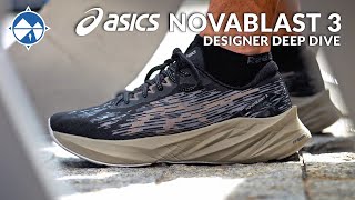 ASICS Novablast 3 Designer First Look  More Cushion More Bounce Less Weight [upl. by Etat]