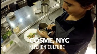 GoProChef COSME NYC  KITCHEN CULTURE [upl. by Ydniw]