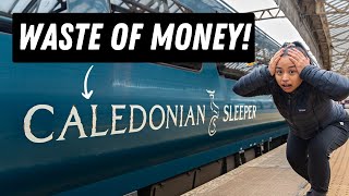 DISAPPOINTED BY THE UK CALEDONIAN SLEEPER TRAIN seat vs first class [upl. by Karla]