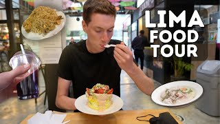 Top Foods to Try in Lima Peru  Lima Food Tour [upl. by Yrelav]