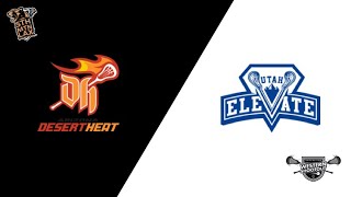 2024 Western Shootout  Heat Orange vs Elevate TopGun Gray  Girls Lacrosse 4K Replay Jul 13 [upl. by Rihat]