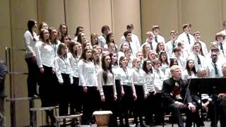 Southern Division ACDA Honor Choir rehearsing Voces Lucis [upl. by Howzell]