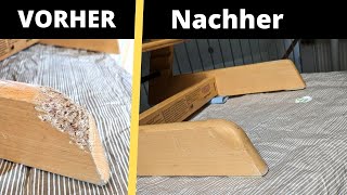 Holz Reparatur  Mit der Clou Holzpaste [upl. by Eeloj204]