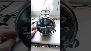 Wehrle 3 in 1 alarm clock  Demonstration [upl. by Apeed]