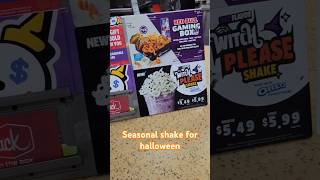 We tried the NEW Ube Oreo quotWitch Please Shakequot at Jack in the Box new food jackinthebox [upl. by Ennovyahs]