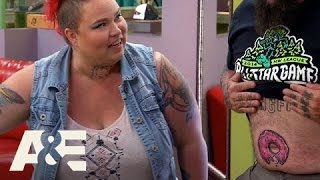 Epic Ink Heather Smacks Chris 51s New Tattoo Season 1 Episode 8  AampE [upl. by Gunthar335]