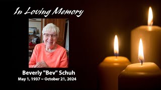 Beverly quotBevquot Schuh Funeral Mass 10282024 [upl. by Niwrud]