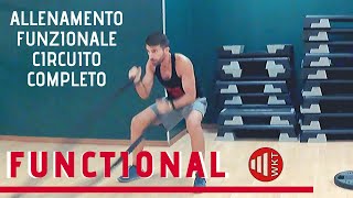 ALLENAMENTO FUNZIONALE CIRCUITO COMPLETO [upl. by Imotih]