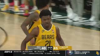 Baylor Basketball M Highlights vs TCU  January 28 2024 [upl. by Adnwahsar]