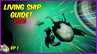 No Mans Sky Living Ship Guide Episode 3 Find Living Water [upl. by Ellehcem718]