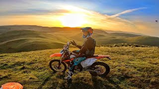 Dirt Bike Ride From Heaven  Enduro [upl. by Anahsar]