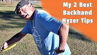 Stop Throwing Backhand Hyzers Wrong in Disc Golf [upl. by Kallick]