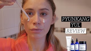 DID IT WORK Pyunkang Yul Korean Skin Care Review YesStyle [upl. by Rosenwald]