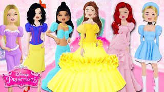 DISNEY PRINCESS CHALLENGE IN DRESS TO IMPRESS [upl. by Nnyleve]