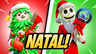 OS COMBOS DE NATAL DO FORTNITE FESTIVAL INVERNAL 2023 [upl. by Palumbo]