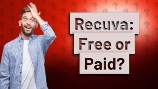 Is Recuva data recovery free [upl. by Melburn]