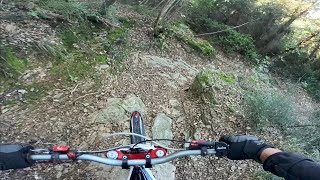 Trial Albenga dh il tornante parte 2 [upl. by Hannahoj]