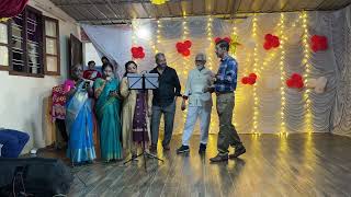 Pennale Pennale Group Song at the PTP Nagar Association X Mas amp New Year Program 2024 [upl. by Asaret]