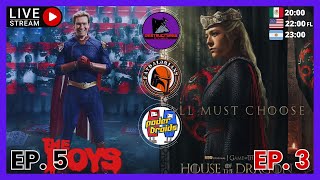 🔴 THE BOYS Ep 5 🟣 HOUSE OF THE DRAGON Ep 3 ⚫ [upl. by Anirba]